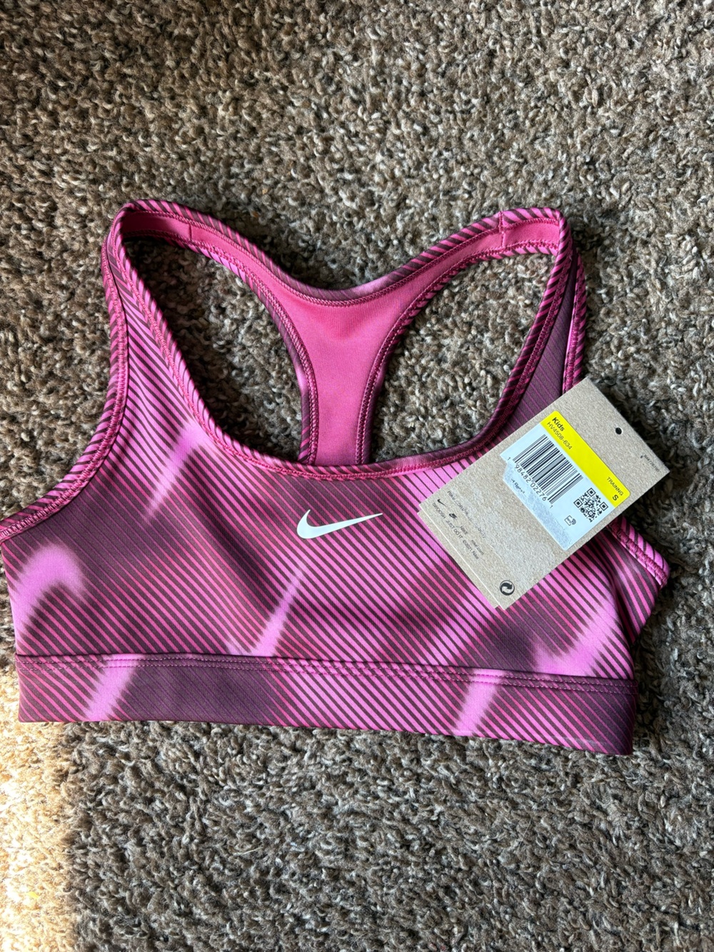 Girls Small Nike Sports Bra NWT